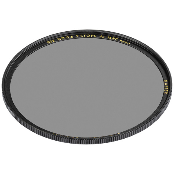 B+W ND-Filter 802 MRC (Faktor 4, +2 Blenden, ND 0,6) MASTER