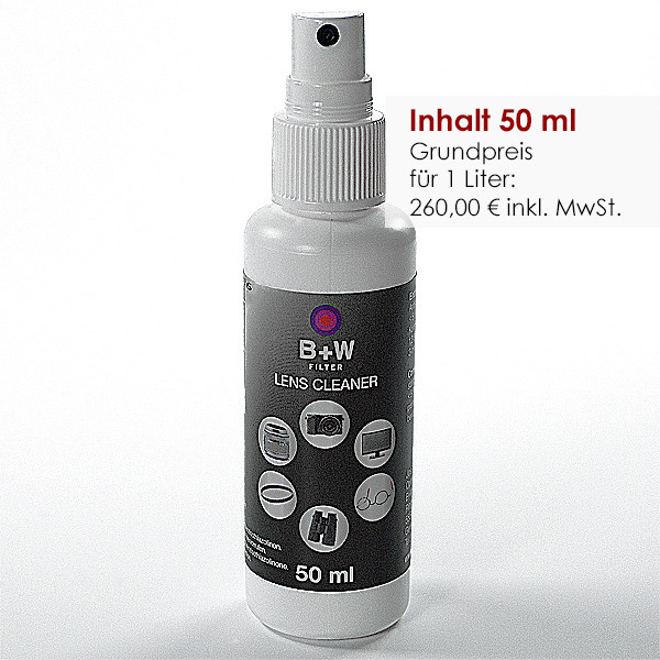 B+W Lens Cleaner Antistatisches Pumpspray