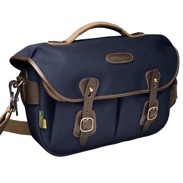 Billingham Hadley Pro 2020 Navy / Chocolate (Canvas / Leder)