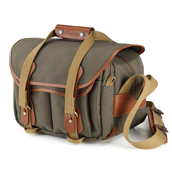 Billingham 225 Sage / Tan (FibreNyte / Leder)