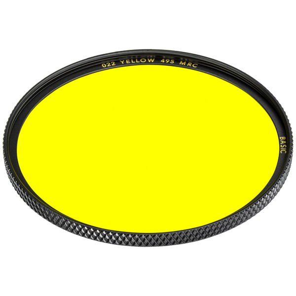 B+W Schwarzweißfilter 022 Gelb MRC BASIC