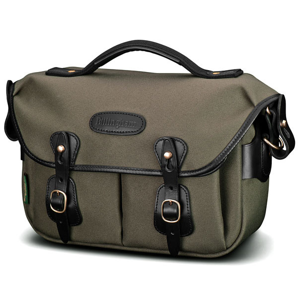 Billingham Hadley Small Pro Sage (FibreNyte) / Black (Leather)